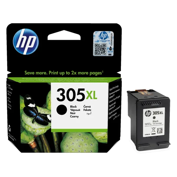 Оригинальный HP 305XL Чернила - Чёрный