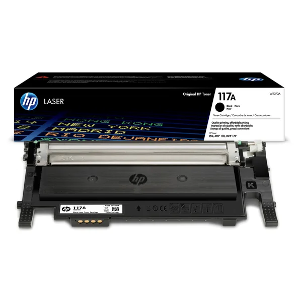 Γνήσιο HP 117A - (W2070A) Τόνερ - Μαύρο