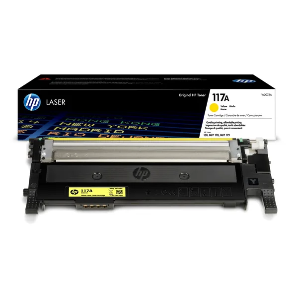 Γνήσιο HP 117A - (W2072A) Τόνερ - Κίτρινο