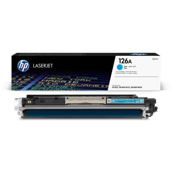 Оригинальный HP 126A - (CE311A) Тонер - Голубой