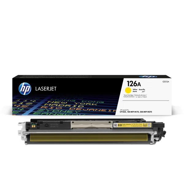 Оригинальный HP 126A - (CE312A) Тонер - Жёлтый
