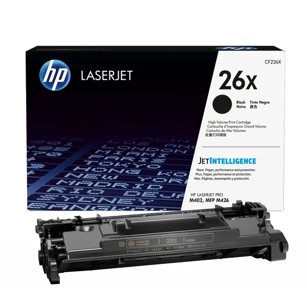 Оригинальный HP 26X - (CF226X) Тонер - Чёрный