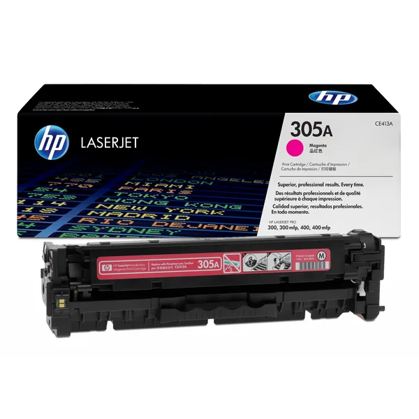 Оригинальный HP 305A - (CE413A) Тонер - Пурпурный