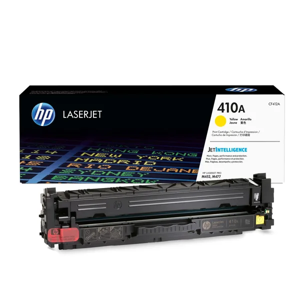 Γνήσιο HP 410A - (CF412A) Τόνερ - Κίτρινο
